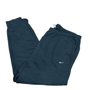 🖤 Nike Solo Swoosh Men’s Black Cuffed Pants – Size 1X ✨